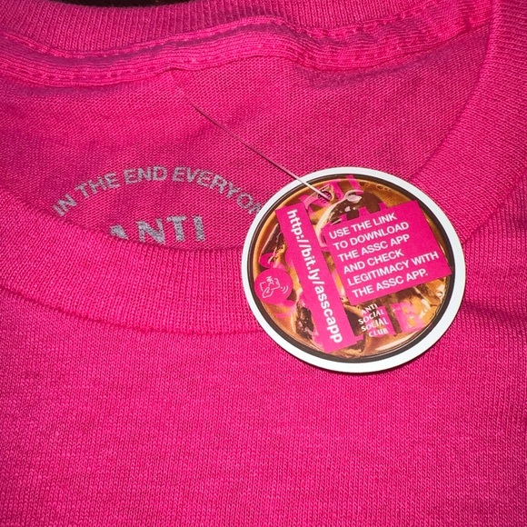 Anti social club T-shirt new with tags - Picture 2 of 5